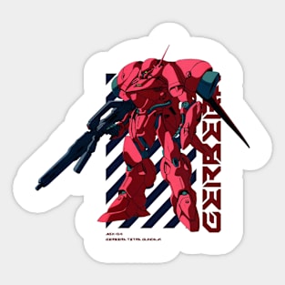 Gerbera Tetra Gundam Sticker